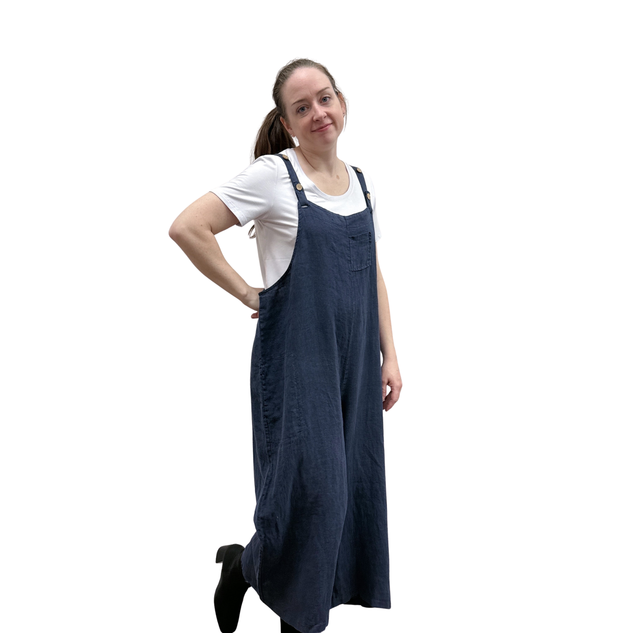 Denim jumpsuit