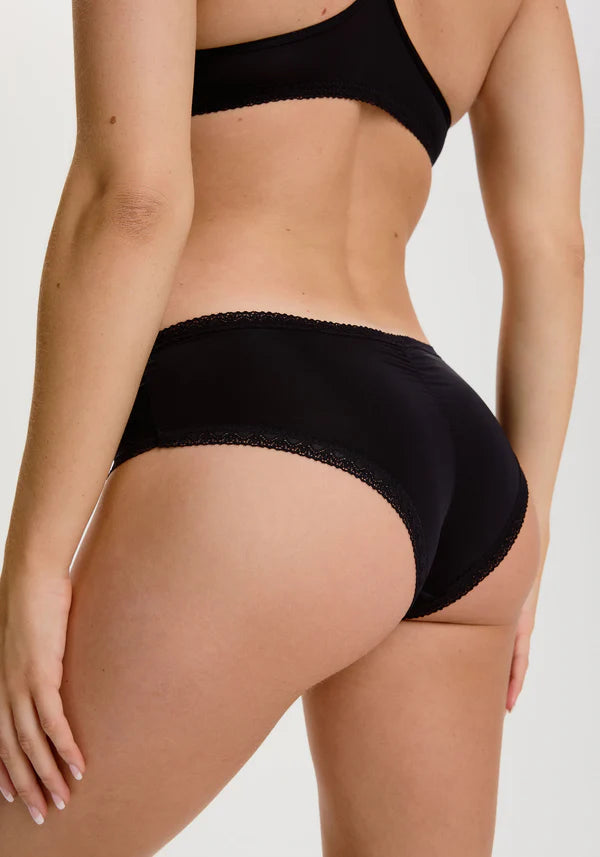 Micro Hipster in Black back view