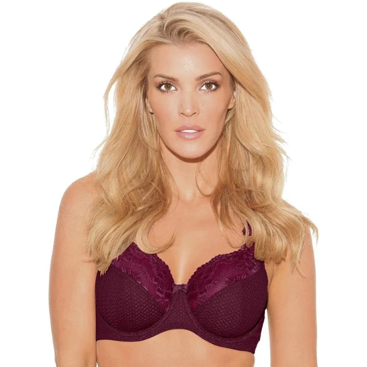 Serena Lace Burgundy