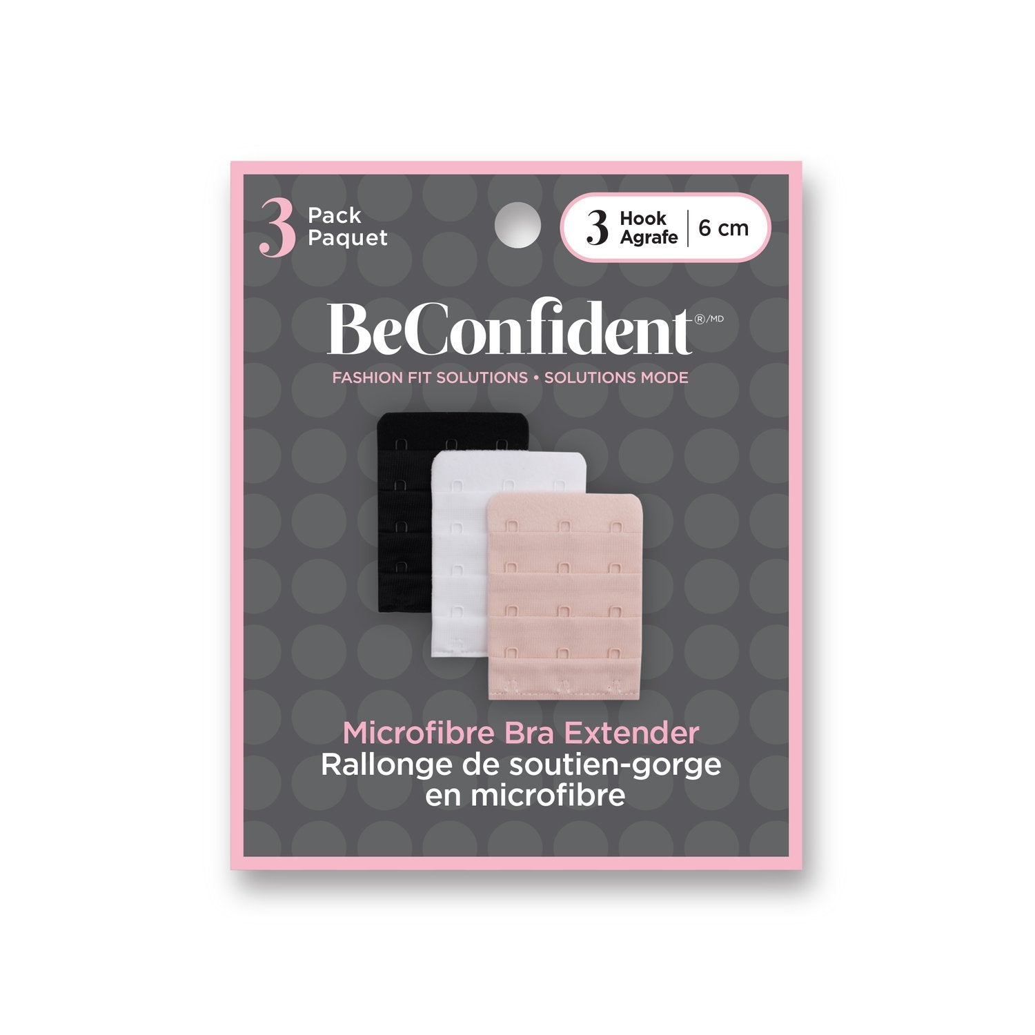 3 Hook Bra Extender - Multi Pack