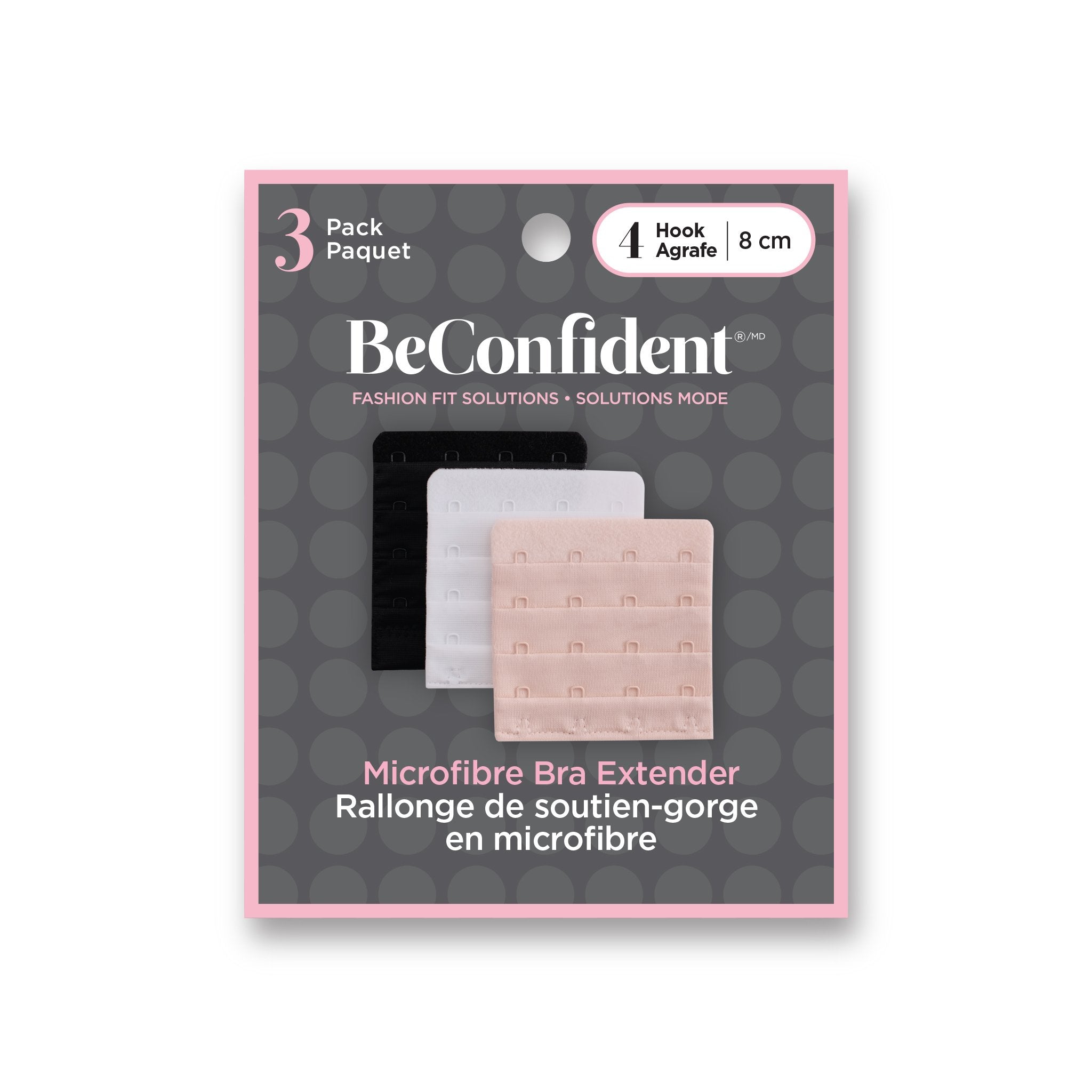 4 Hook Bra Extender - Multi Pack