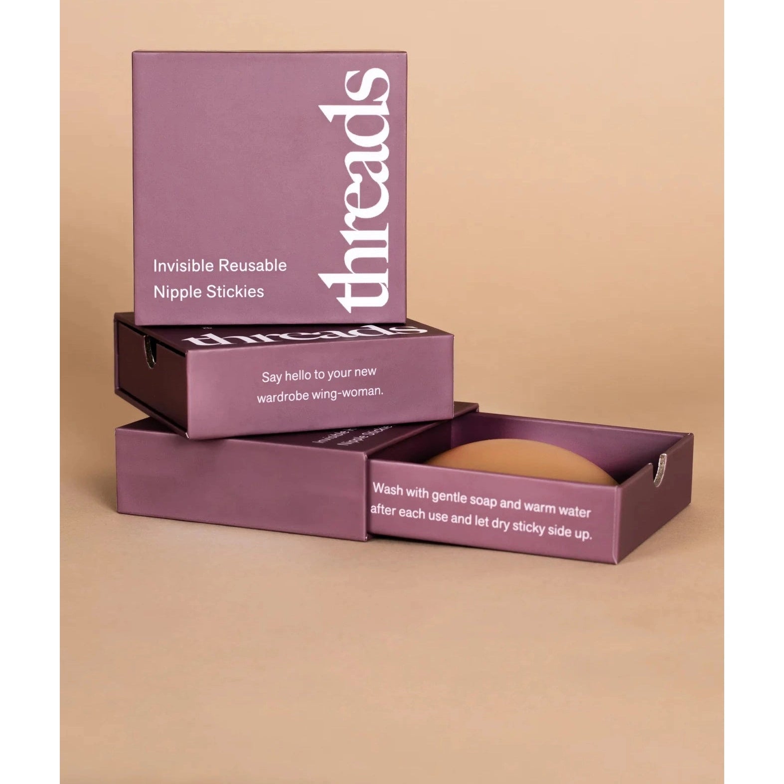 Invisible Reusable Nipple Stickies