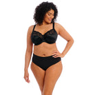 Elomi Morgan in Black on model. 
