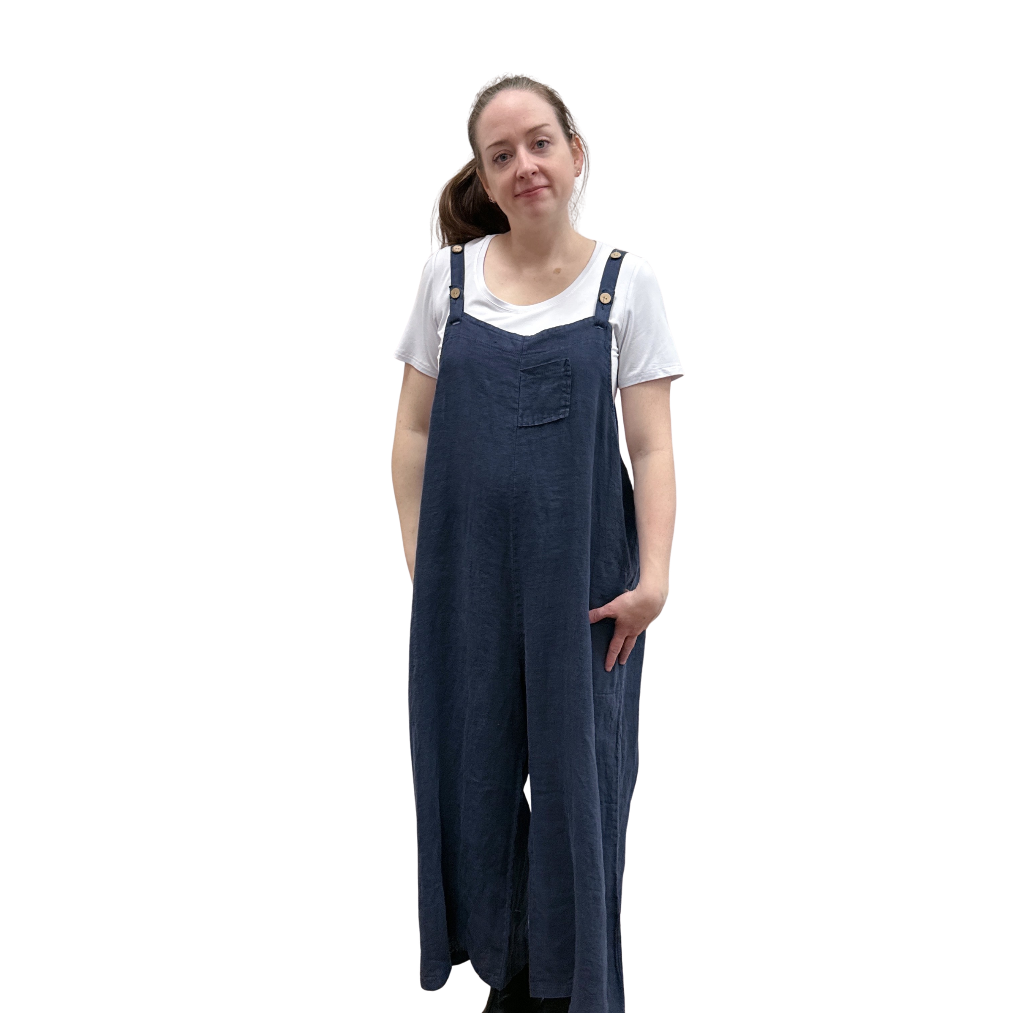 Denim jumpsuit