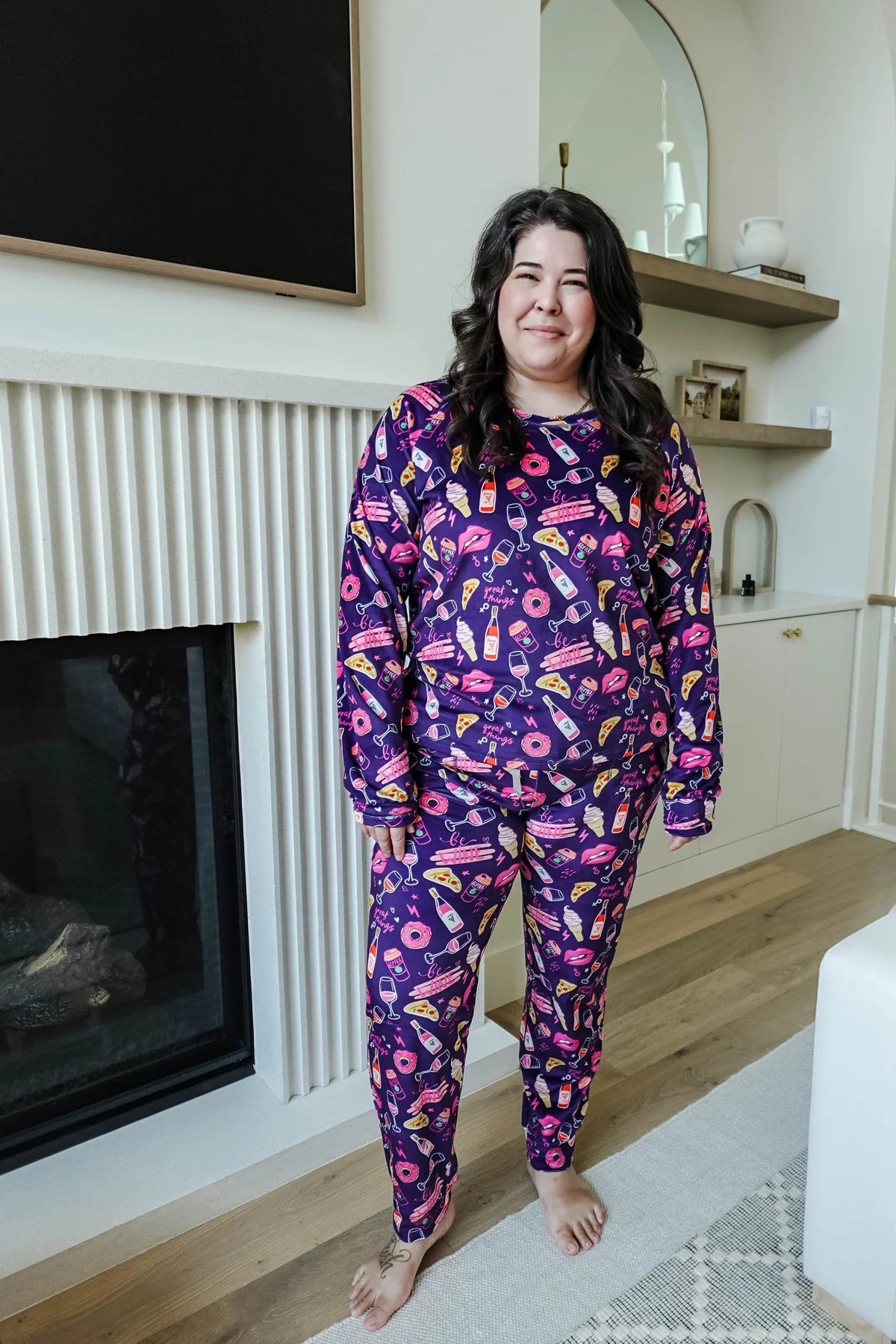 Velvety Velour PJ Jogger Set Bra Necessities