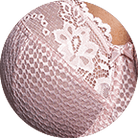 Serena Lace Bra Sugar Rose swatch