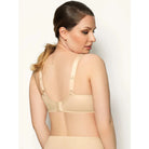 Virginia Spacer Bra in Nude showing back band. 