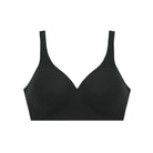 Evelyn & Bobbie Starlette Bra in Black against a white background. 