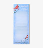 Notepad with cardinal design and 'Cardinal Rules' text on a white background