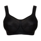 Black bra on a white background
