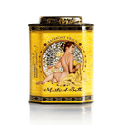 Barefoot Venus Mustard Bath in Yellow Tin container, shown against a white background.