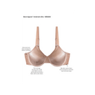 Back Appeal Seamless Bra in Rose Dust shown against a white background with text highlighting the key features. 