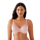Back Appeal Seamless Bra in Rose Elegance shown on a model against a white background. 
