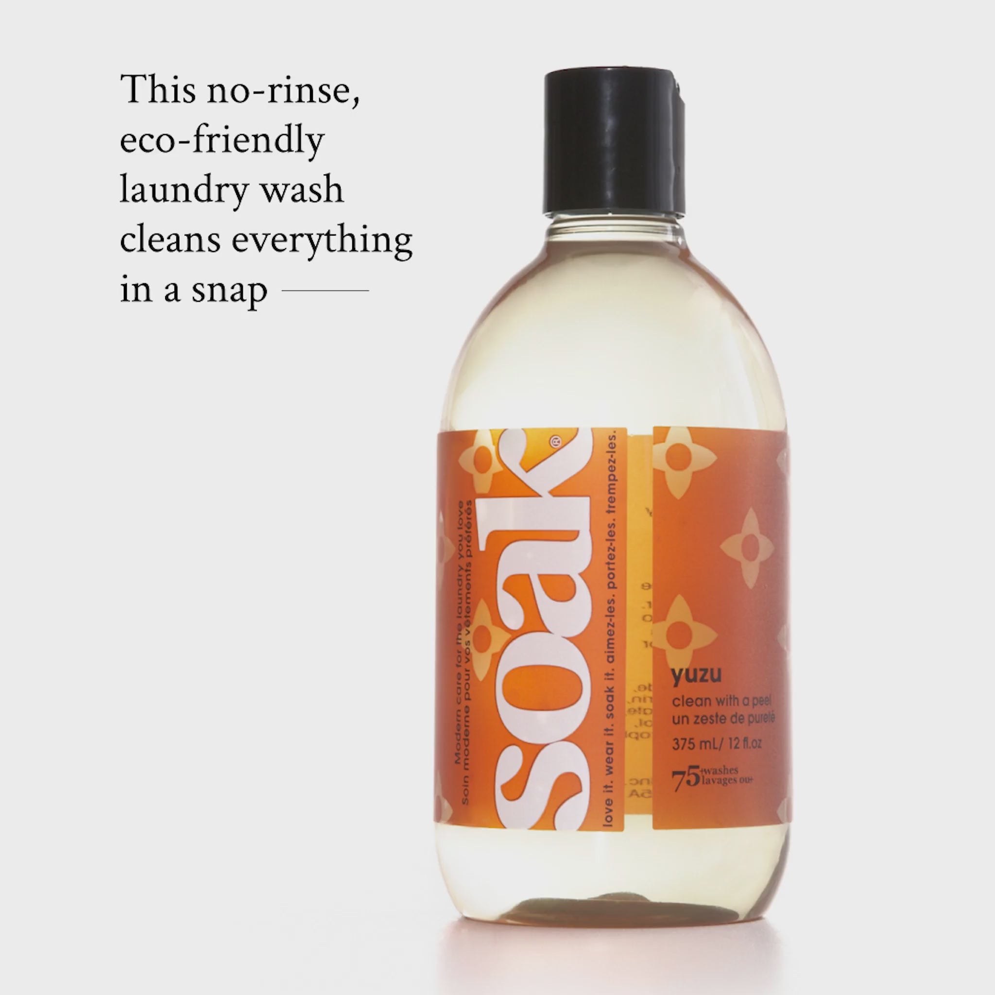 Video to explain what Soak wash can do and be used for. 