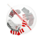 Eco Wash Bag shown holding socks. 